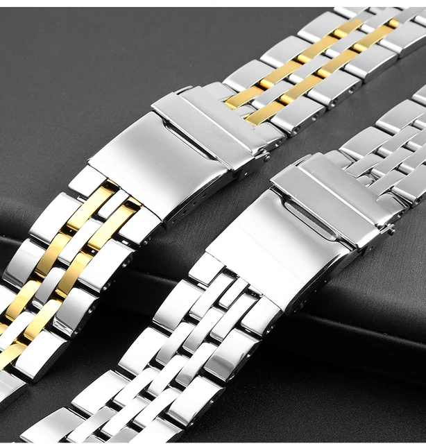 316L stainless steel watchband 22mm 24mm solid metal