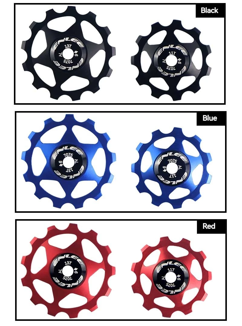 ENLEE Aluminum Guide Wheel Pulley for MTB