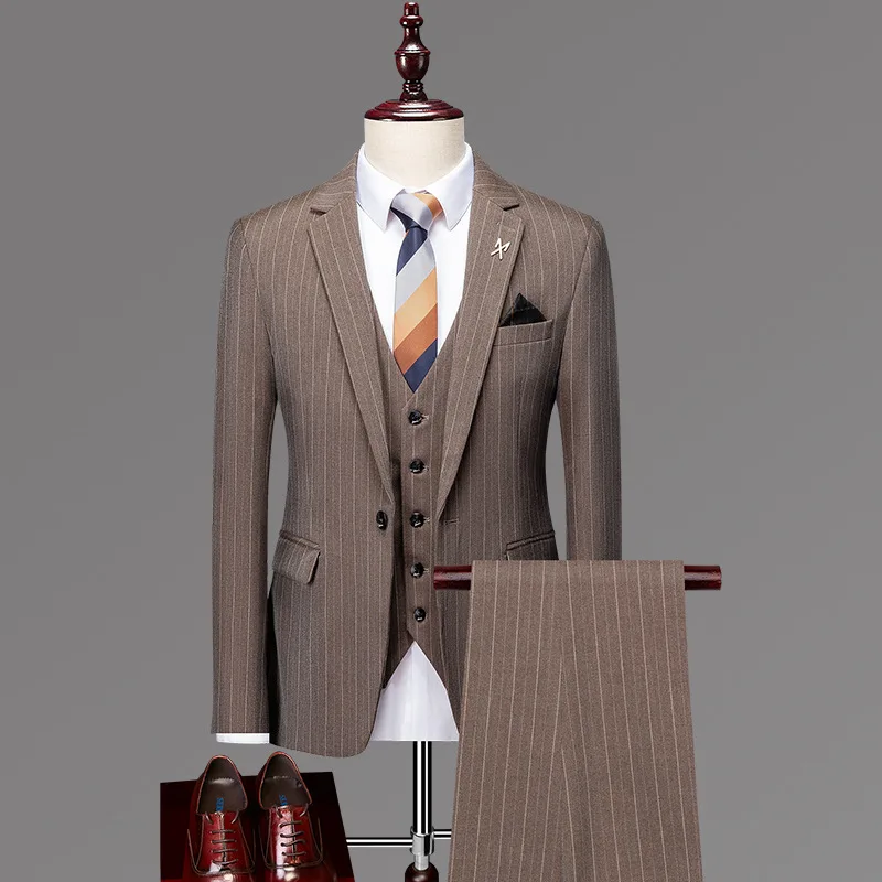 

Custom Made Groom Wedding Dress Blazer Pants Business High-end Classic Dress Trousers ZHA06-44999