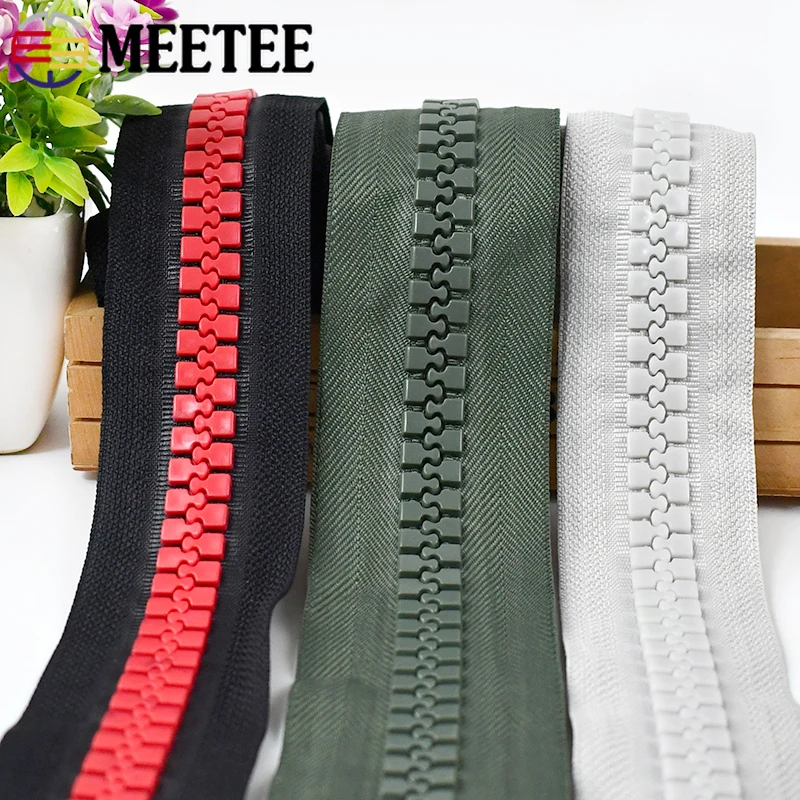 2/5/10cs Meetee 5# 15-80cm Resin Zipper Close/Open-End Zippers for Sewing  Clothes Bag Closures Zips Rapair Material Accessories - AliExpress
