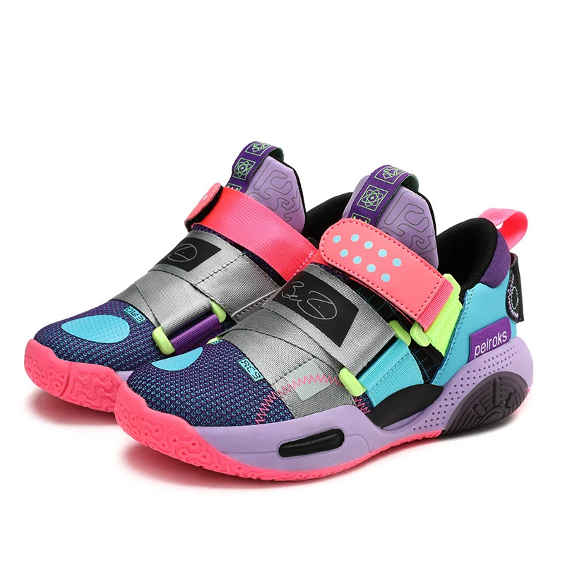 أحذية كرة السلة للأطفال البنات مبطنة ممتصة للصدمات...