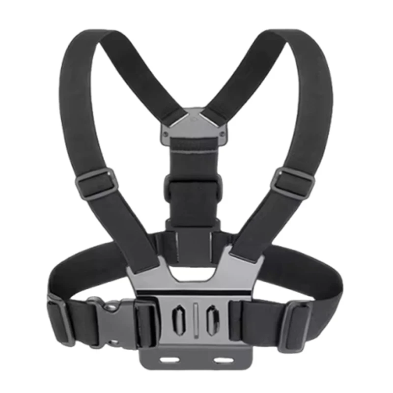 조절 가능한 휴대폰 가슴 마운트 하네스, 아이폰, 삼성, 고프로, DJI 오즈모용 바디 스트랩 홀더, 안전한 핸즈프리 웨어러블 마운트