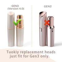 Generation 3 Replacement Heads For Finishing Touch Flawless Facial Hair Remover Double Precision Replacement Blades 2
