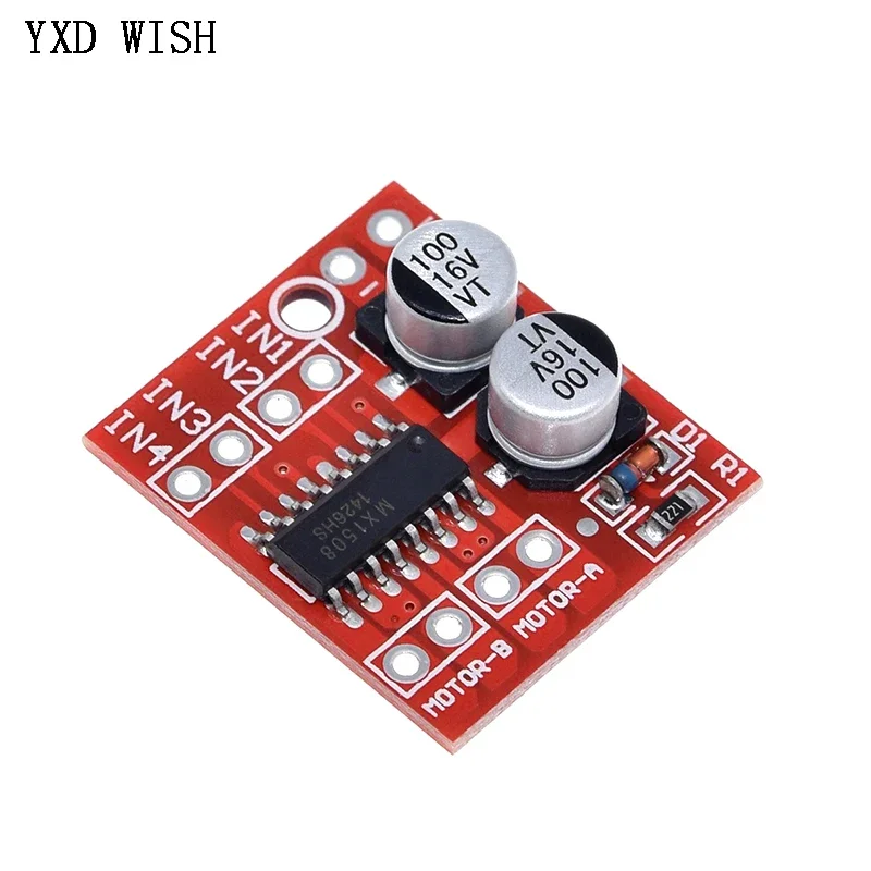 L298N Mini DC Motor Drive Module Reversing PWM Speed Dual H Bridge Stepper Motor Board 10pcs
