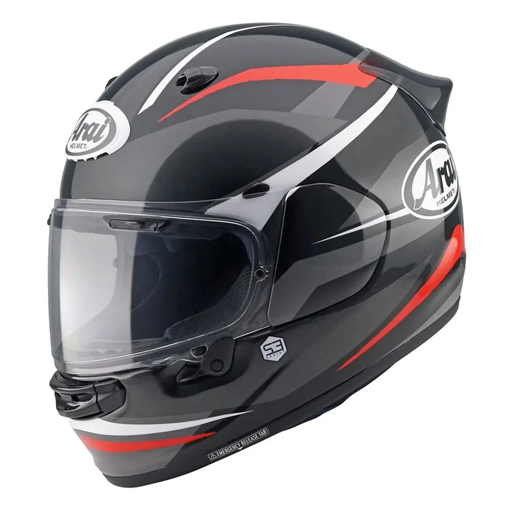 Casco Arai Quantic Ray Nero Rosso