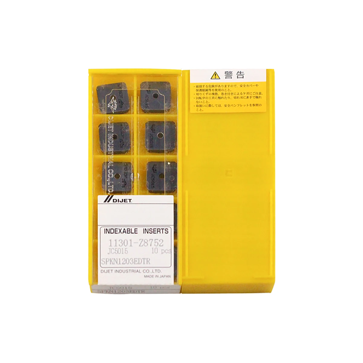 

DIJET 100% Original SPKN SPKN12 SPKN1203 SPKN1203EDTR JC5015 SPKN1203EDTR JC730U Milling And Turning Milling Cutter