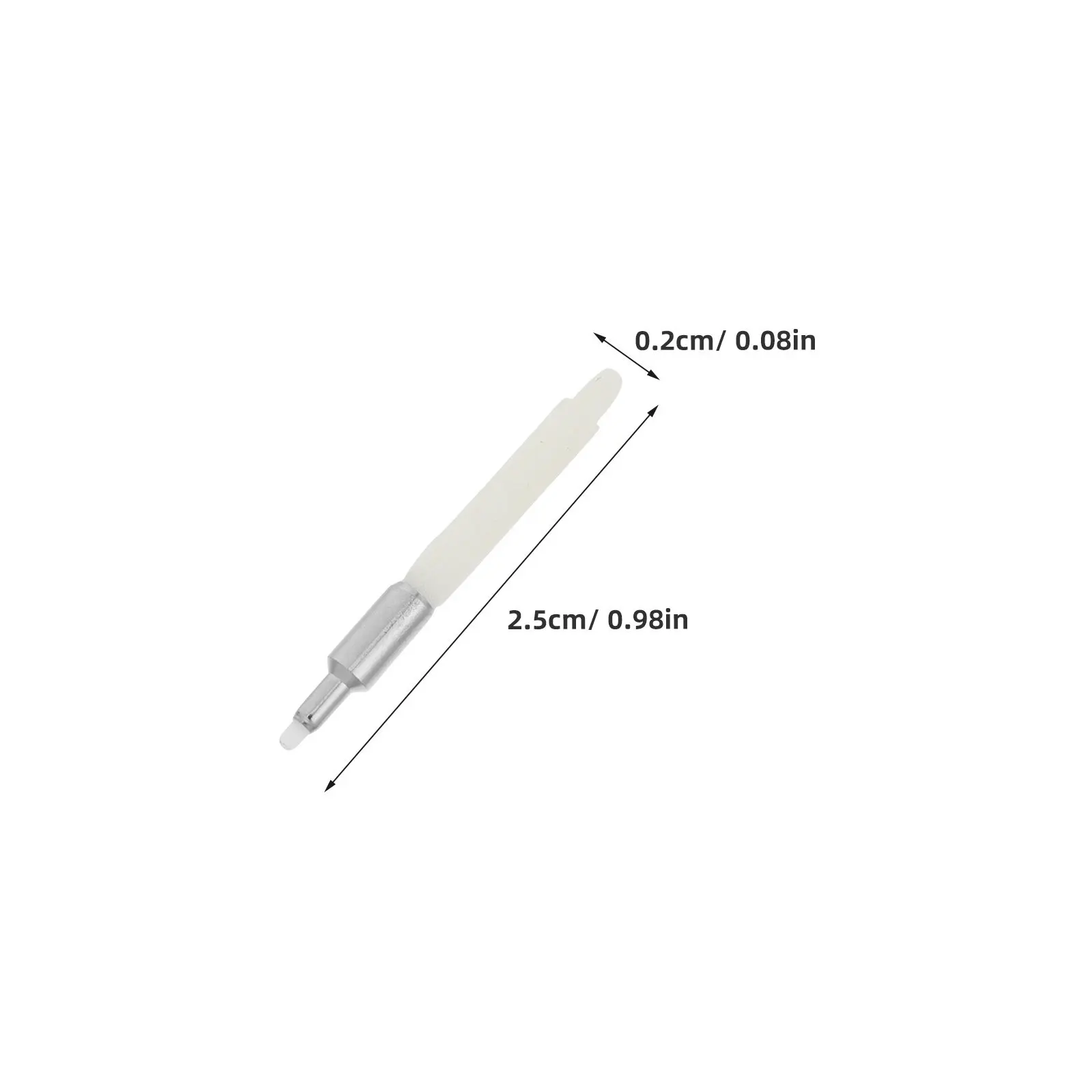 40Pcs 0.5mm 리필 가능 아크릴 페인트 펜 펜촉 DIY 페인팅 드로잉 서예 아트 프로젝트용 교체 팁 파인 라인