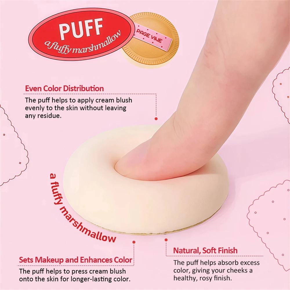 Face Reparing Palette Cream 3-in-1 Contour Blush Matte Shadow Highlighter 3D Nose Shadow Brightening Cookie Box Rouge Makeup_voghion.com