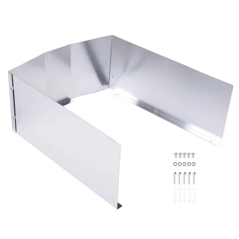 1Set Wallbox Weather Protection Weather Protection Roof Stainless Steel Protective Roof For Electric Car Charging Station