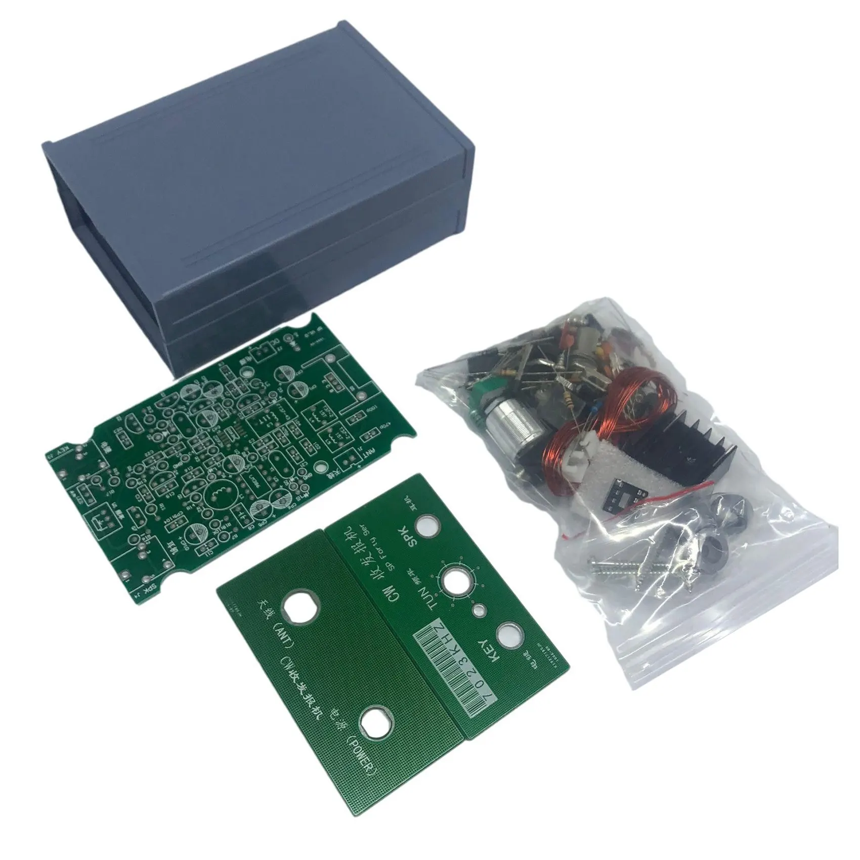 

Super Forty-9Er CW Short Wave Transceiver Machine Complete Set of Parts with Shell 7023KHZ