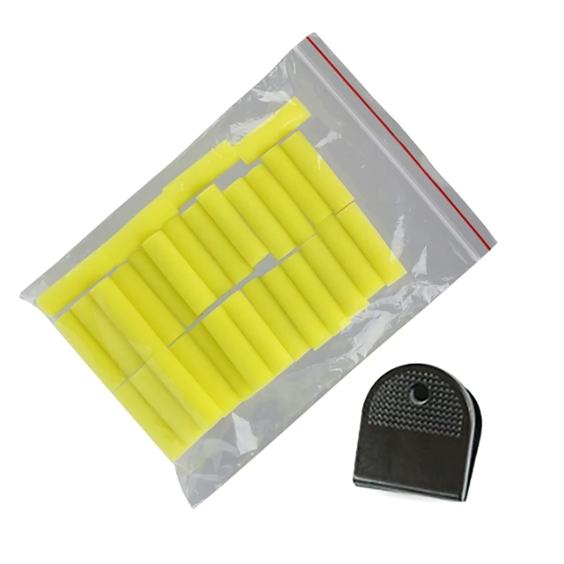 Cylinder Table Tennis Glues Brush For Water-base Glues Sponge Wipe Table Tennis Racket Sponge Wipe Cleaning Brush Set