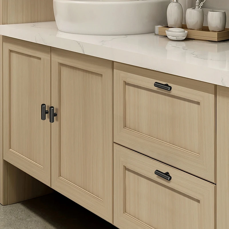 Description Picture 5 of item1/10ps Stainless Steel T Bar Round Cabinet Knobs Single Hole Cabinet Pull Handles For Kitchen Closet Bathroom Dresser Drawer