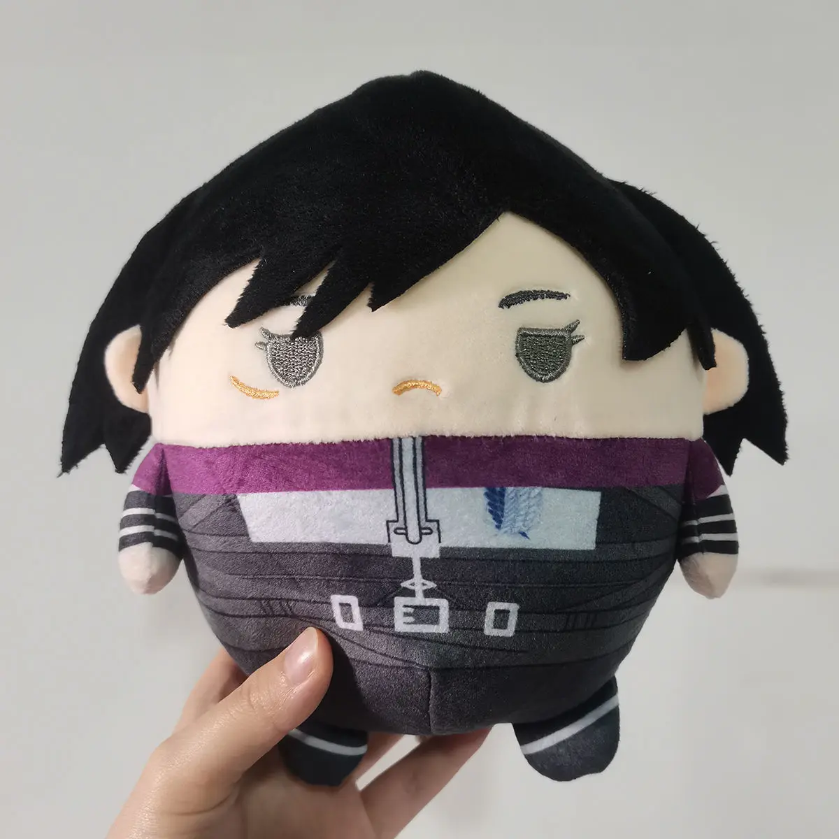 Anime Attack on Titan Plush Doll EREN MIKASA Levi·Ackerman Stuffed Toys (20cm)