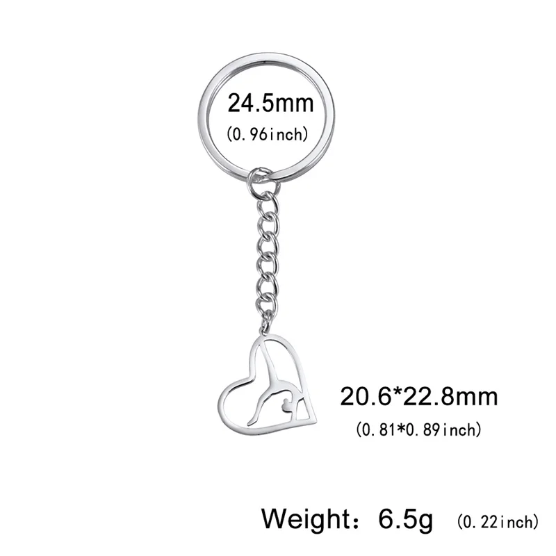 Synchronisierte Gymnastik-Schlüsselanhänger für Damen, Schlüsselanhänger für Autoschlüssel, Schultasche, Anhänger, Paar, Schlüsselanhänger, Schmuck, 2023, Trend – Detail 25