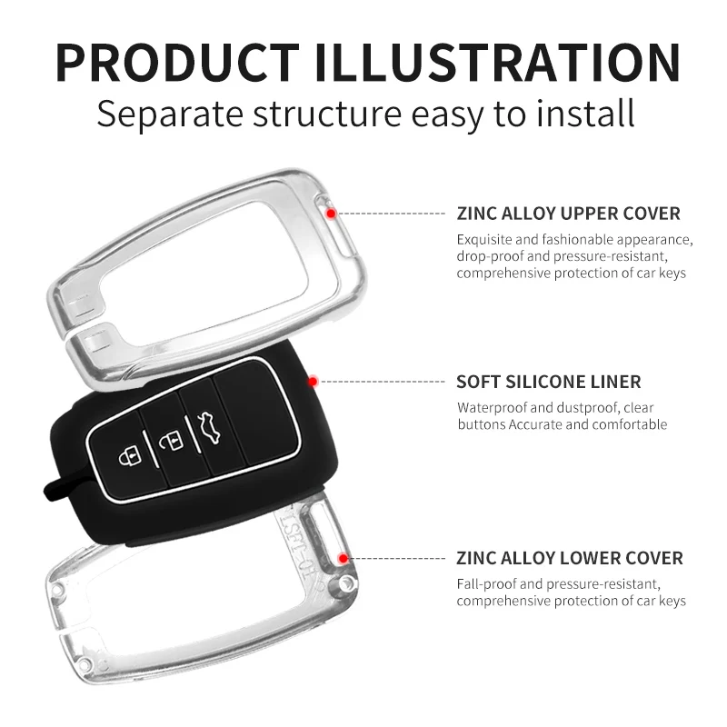 Zinc-Alloy-Car-Remote-Key-Case-Cover-Shell-Fob-For-Toyota-Corolla-Prius-Camry-CHR-C.jpg Zinc Alloy Car Remote Key Case Cover Shell Fob For Toyota Corolla Prius Camry CHR C-HR RAV4 Altis Land Cruiser Prado Accessories - Zinc Alloy Car Remote Key Case Cover Shell Fob For Toyota Corolla Prius Camry CHR C