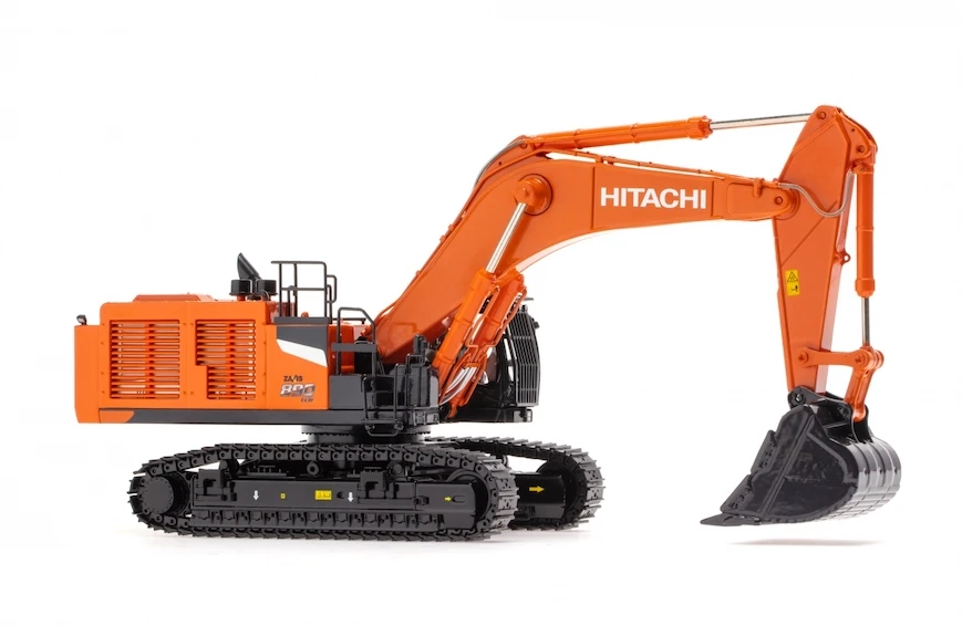 HITACHI ミニカー オレンジ 1/50 日立建機 ZAXIS 690LCH Hitachi日立 ZX690LCH-6 Hydraulic excavator油圧ショベル TMC 1