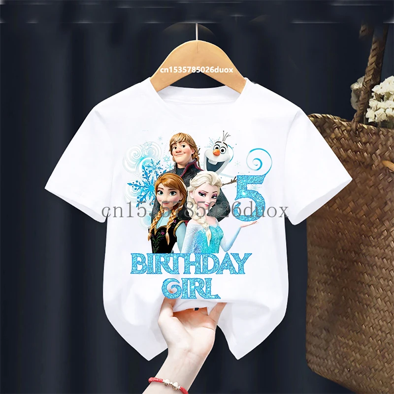 Frozen Para Cumpleaños Playeras De Anna Frozen Camiseta FAMILIA