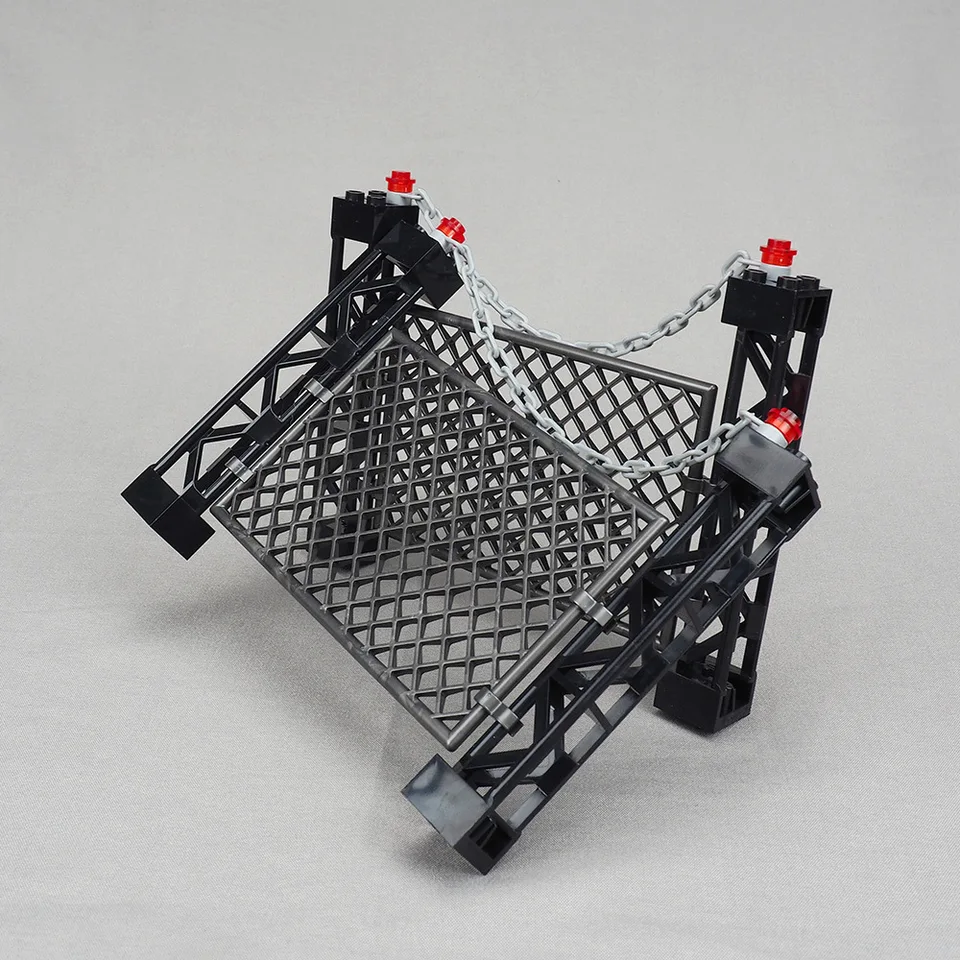 MOC 1PCS Military Iron Mesh Imprisonment Camp Building Block War Prisoner  Scene Compatible Accessories DIY Toy Children Kid Gift - AliExpress