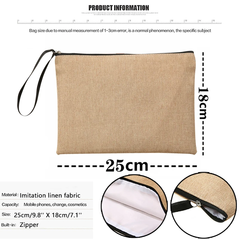 pochette donna organizzatori trucco Giorno degli insegnanti miglior regalo  torna a scuola borsa per rossetto insegnante borsa per cosmetici borsa Kit  di sopravvivenza borsa per trucco astuccio per donna in tela 