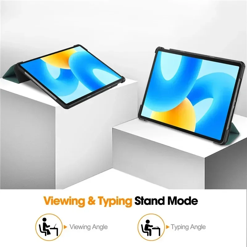 Enhanced Magnetic Tri-Folding Stand Smart Shell for Huawei MatePad 11.5 Tablet