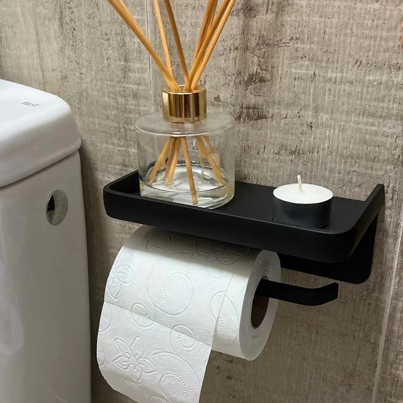 Toilet Paper Holder for Bathroom accessories Toilet paper stand Bathroom storage tissue rolls metal holder 1