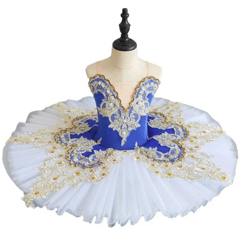 

Institutional performance stage outfit children's girls' cygnet Tutu costume for toddlers sleeping beauty ballet costume