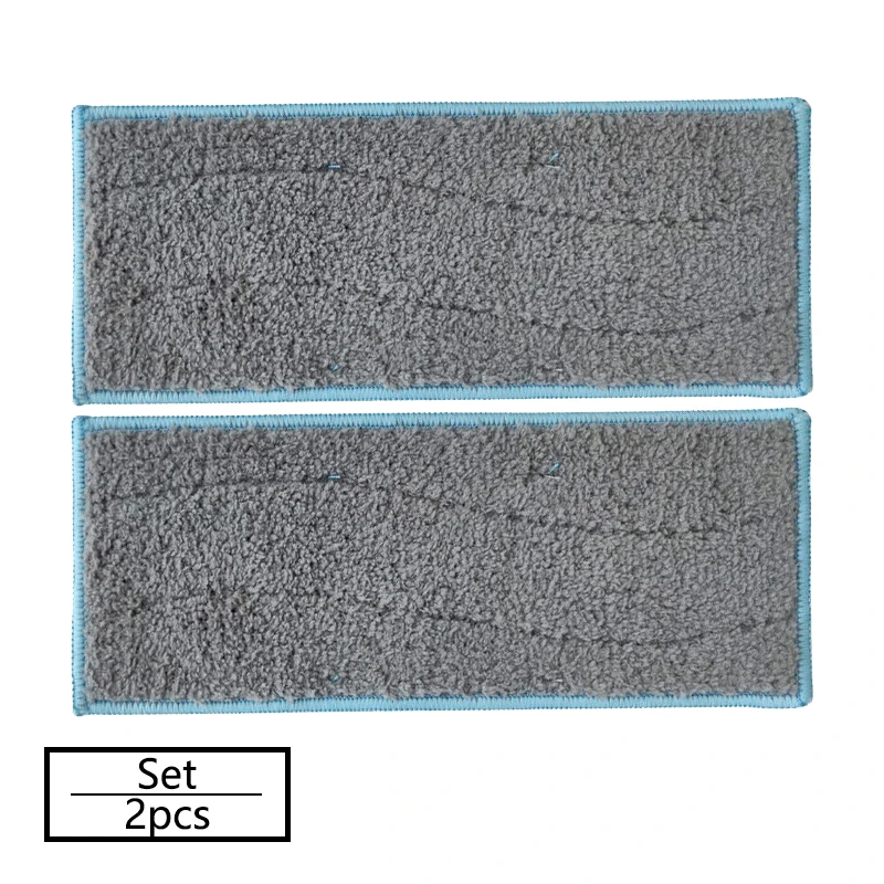 Washable Wet Mopping Pads - Premium Replacement Mop Cloths and Rags for Robot Vacuum Cleaners