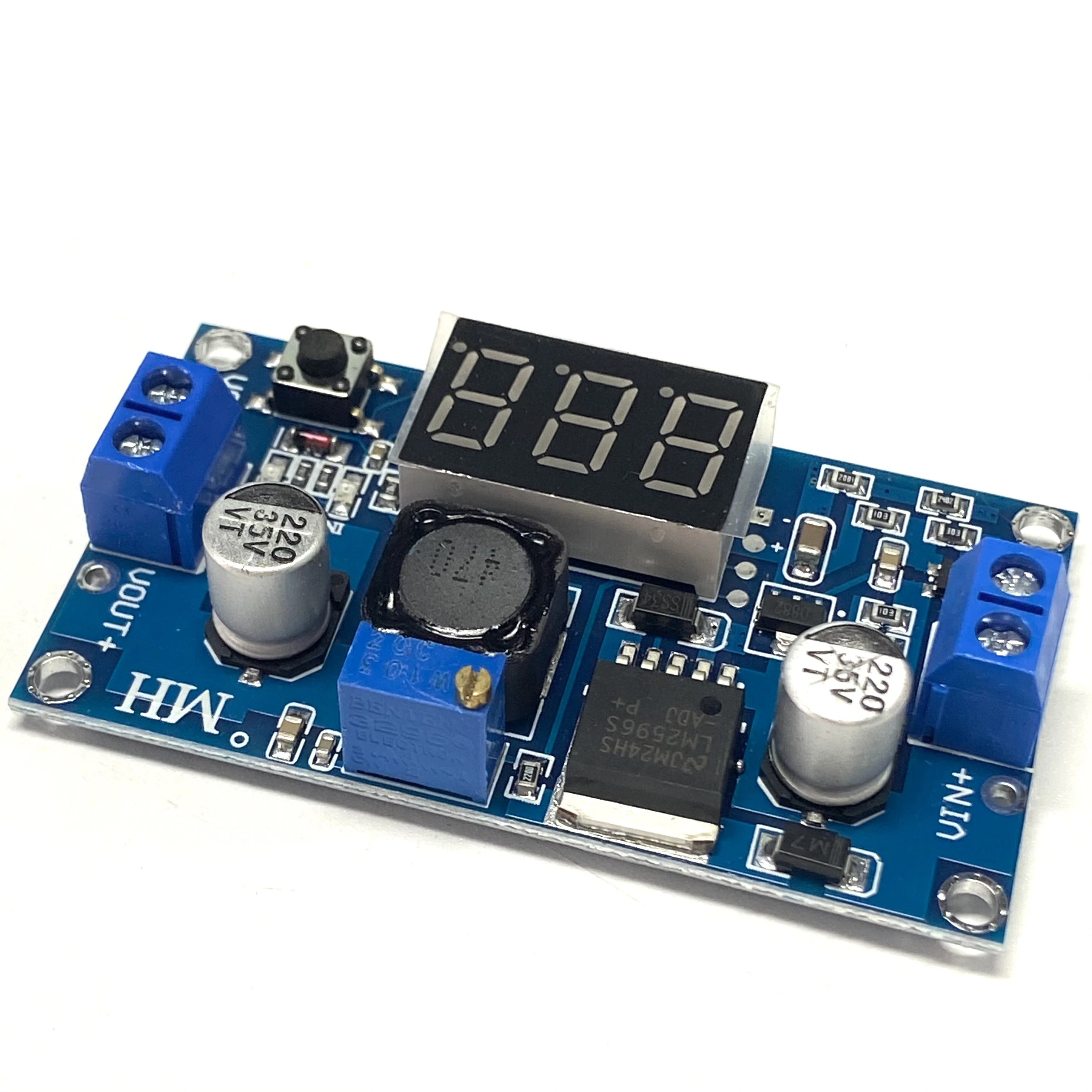 Lm2596 Con Display A Led Voltmetro Dc Dc Step Down Converter Regolatore Di Tensione 4.0 ~ 40 A 1.3-37V Adattatore Buck Alimentatore Regolabile