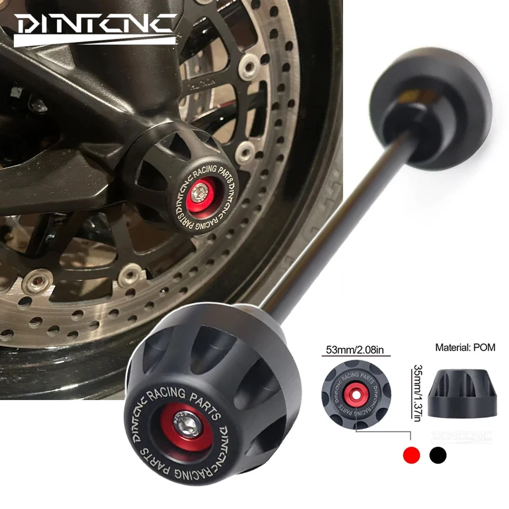 Per DUCATI DIAVEL 1260 S CARBON CROMO AMG STRADA DIAVEL1260 1260 S 2022 ruota anteriore forcella asse Crash Slider Protector accessori
