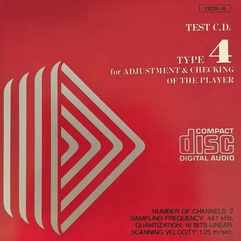 YEDS-18 TEST CD.TYPE 4 ,for ADJUSTMENT & CHECKING OF THE
