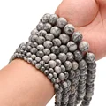 Map Jasper Bead