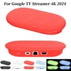 Silicone Protective Cover Shockproof Protective Sleeve Anti-Drop Soft Silicone Cover for Google TV Streamer 4K 2024 Console 1