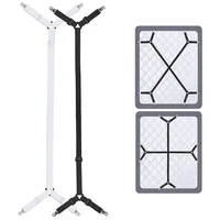 2pcs Adjustable Triangle Elastic Suspenders Gripper Holder Straps Clip for Bed Sheets Mattress Covers Sofa Cushion Band Belt 5