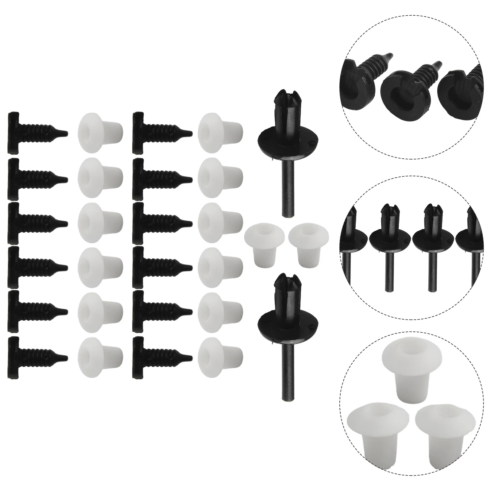 

Durable and Lightweight Door Card Fasteners Reliable Fitment for Defender Easy Installation 28Pcs