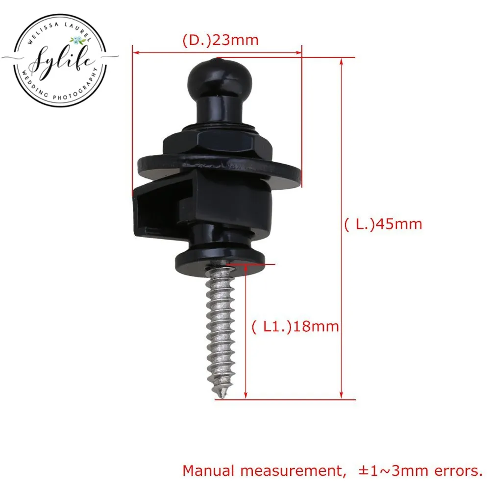 Guitar Bass Strap Lock Pins 2 for Strat Tele guitar accessories
