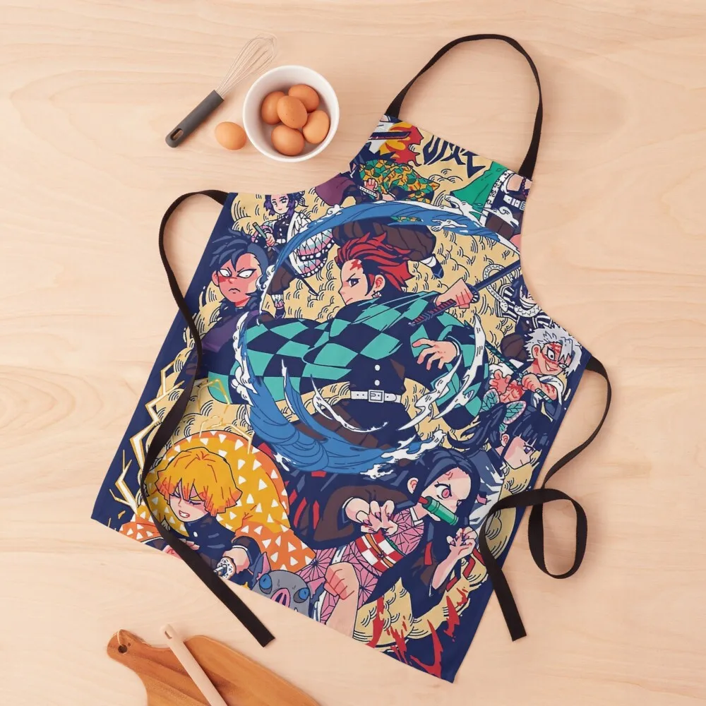 

Poster Demon Anime Apron apron woman work apron