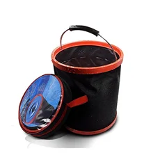 

2022 12L Portable Car wash clean Large Bucket Thickening Folding Multi-function Car Home Outdoor Camping Fishing Storage