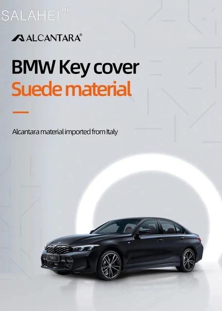 Alcantara Wildleder Leder Auto Schlüssel hülle Hülle für BMW Energie ix xm  i7 x7 7 Serie Schutz Schlüssel bund Zubehör - AliExpress