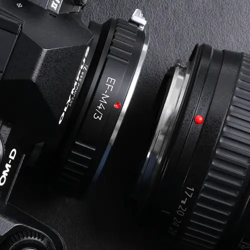 K&F Concept Lens Adapter for Canon EOS EF FD M42 MD Nikon F Mount Lens to Micro M4/3 MFT Olympus Pen and Panasonic Lumix Cameras - Image 4