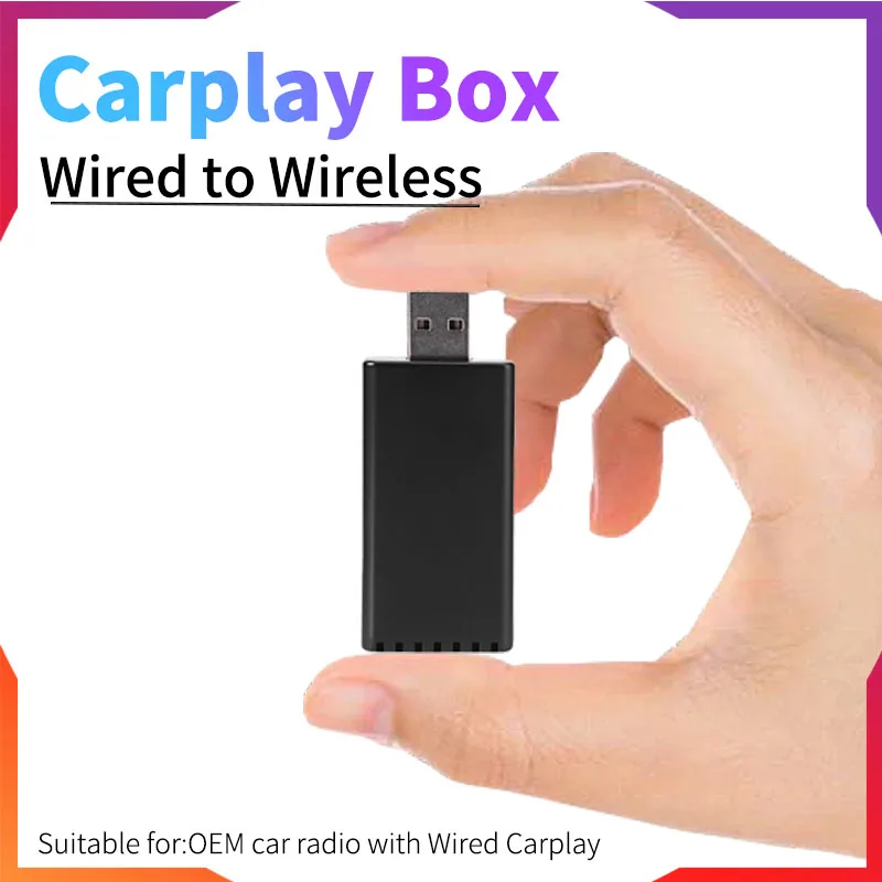 Wireless Carplay Adapter Car Mini Ai Box Per Apple Car Oem Wired Carplay Per Wireless Carplay Usb Dongle Plug And Play Playaibox
