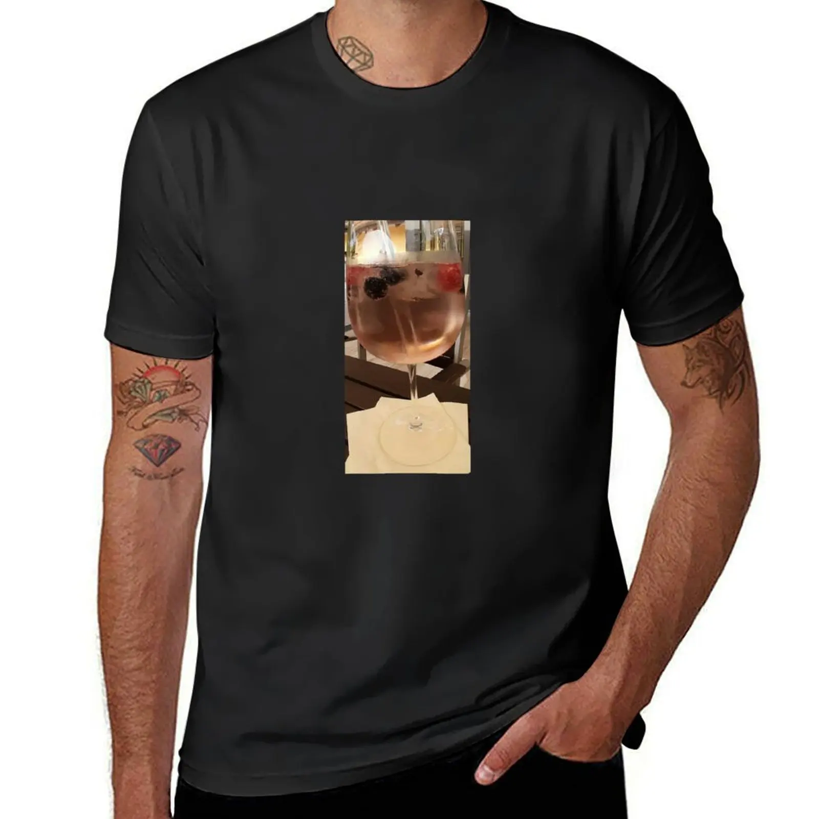 

Cocktail, women, drink T-Shirt vintage customs mens graphic t-shirts anime
