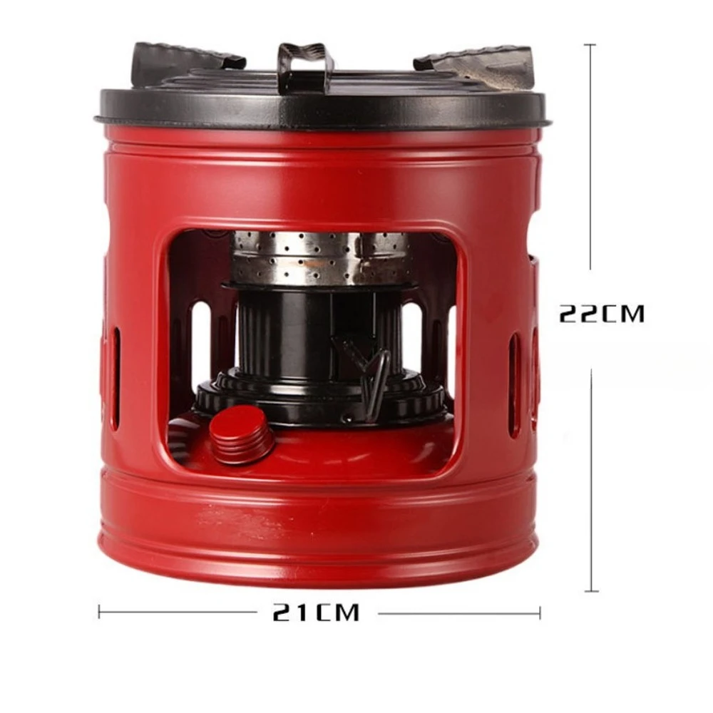 Portable Camping Kerosene Stove Windproof Cooking Stove All-in-one Outdoor Heater Kerosene Heater Burner 1 Pcs