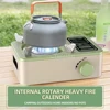 Outdoor Portable Camping Stove  Multifunctional Windproof Gas Stove Camping Cookware 1