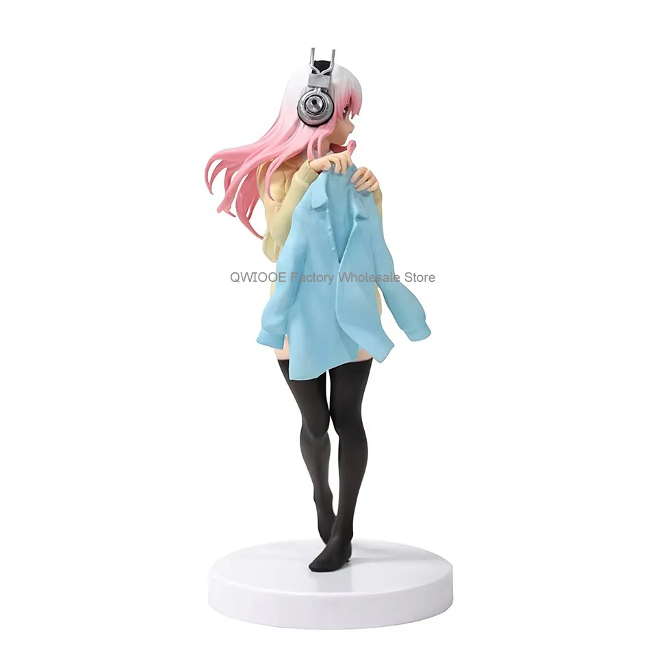 Original Genuine 20cm Super Sonico Anime Action Figure