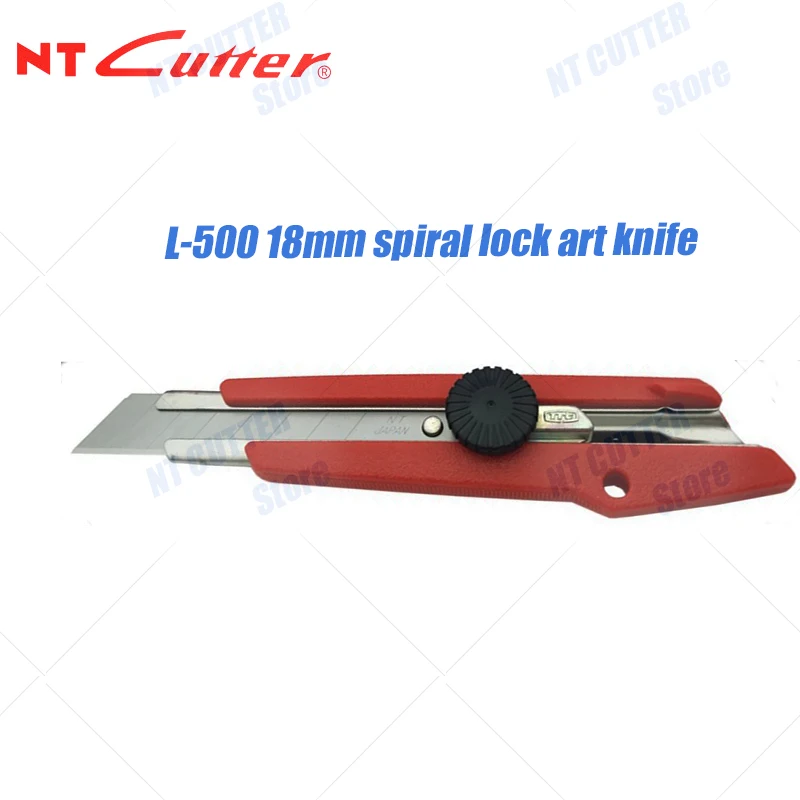 NT エヌティー カッター A-500RP 工具　DIY NT Cutter L-500P Utility Knife Snap off Blade 18mm Screw