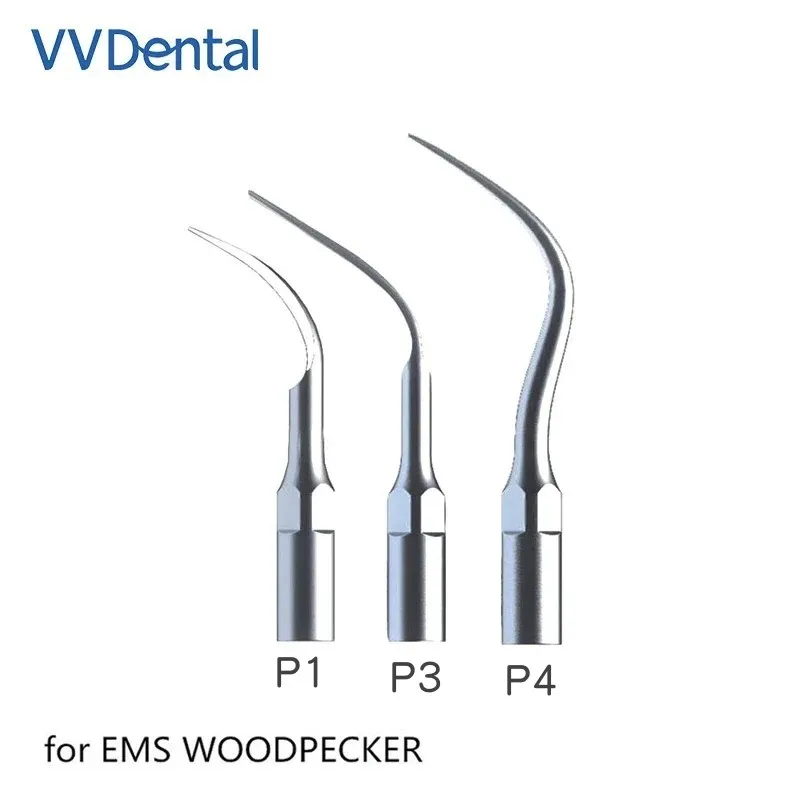 

VVDental P1 P3 P4 Ultrasonic Scaler Perio Tips for EMS / Woodpecker Handpiece Dentistry Cleaning Whitening Teeth Dental Tools