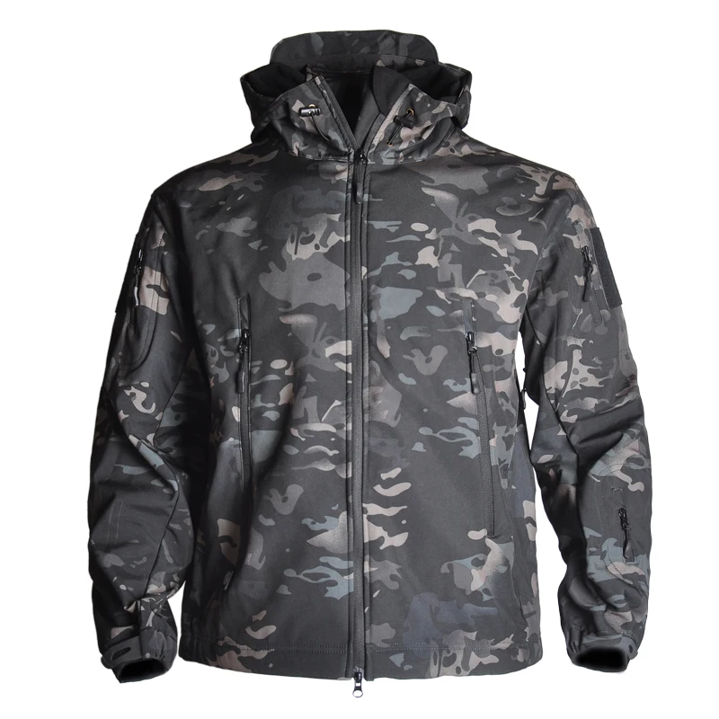 black camo jacket