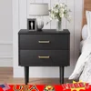 2 Drawer Nightstand Bedside Table Storage Cabinet Modern Design Furniture Bedroom Living Room 1