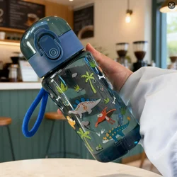 Kids' Durable and Leak - Proof 550ML Summer Water Bottle (Blue)