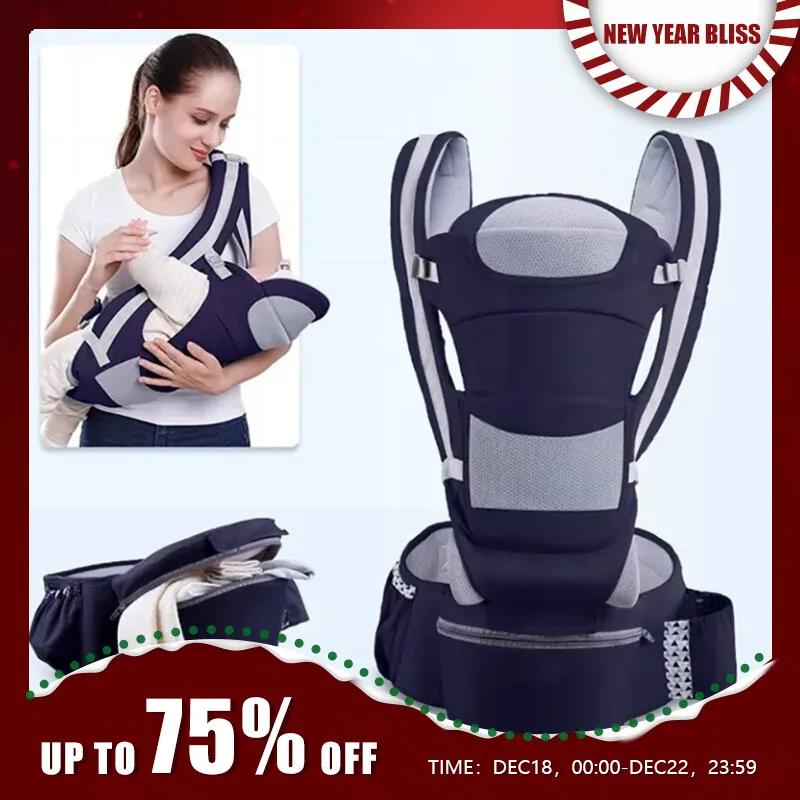 CottonBabyCarrierNewbornToddlerwithWaistStoolMultifunctional